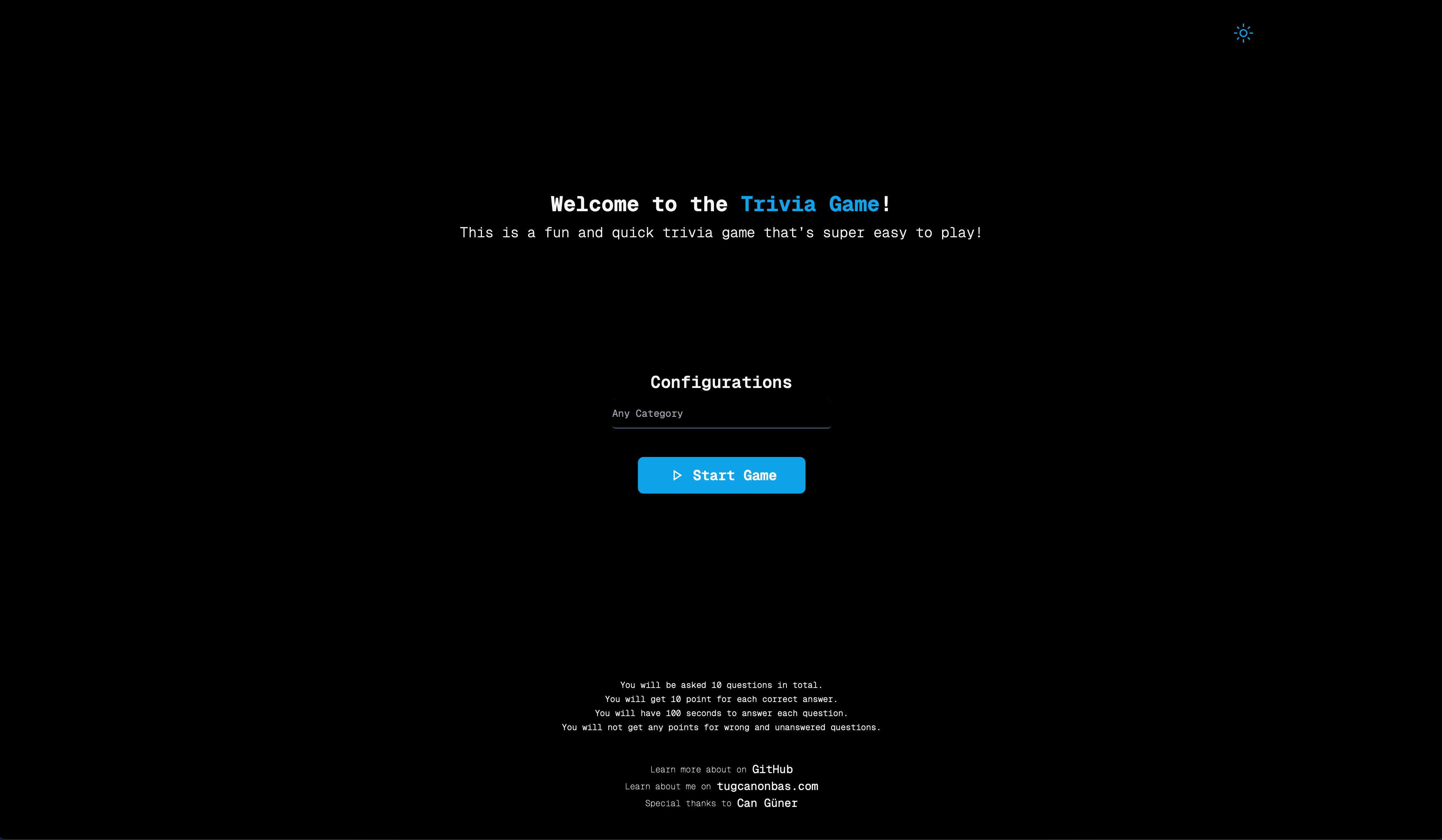 SvelteKit Trivia Web App_Image_0
